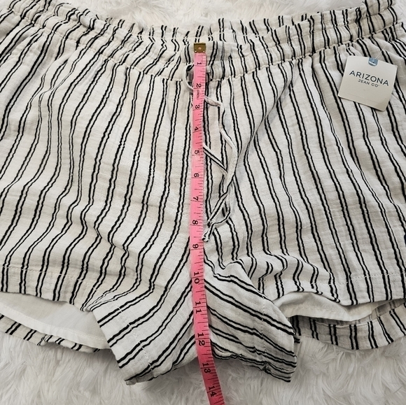 XXL Arizona jean Co. comfy striped fully lined shorts - Picture 11 of 13